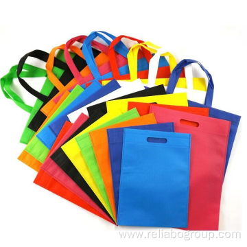 Stock Colored Non-Woven Tote boutique laminated shopping bag